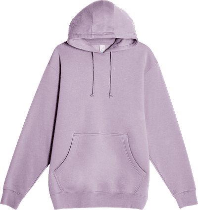 Am image of a Custom Lane 7 Heavyweight Hoodie in Lavender!