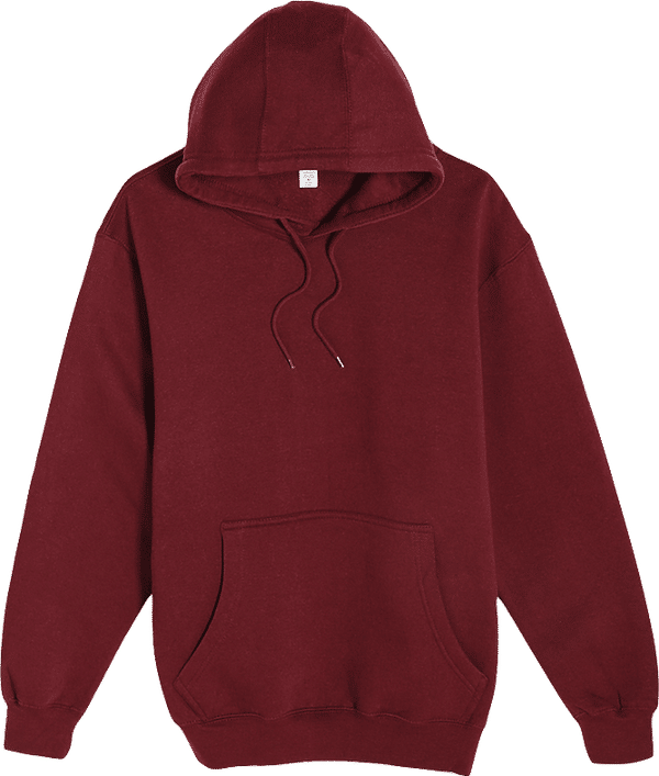 Am image of a Custom Lane 7 Premium Pullover Hoodie in Burgundy!