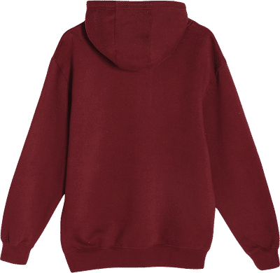 Am image of a Custom Lane 7 Premium Pullover Hoodie in Burgundy!