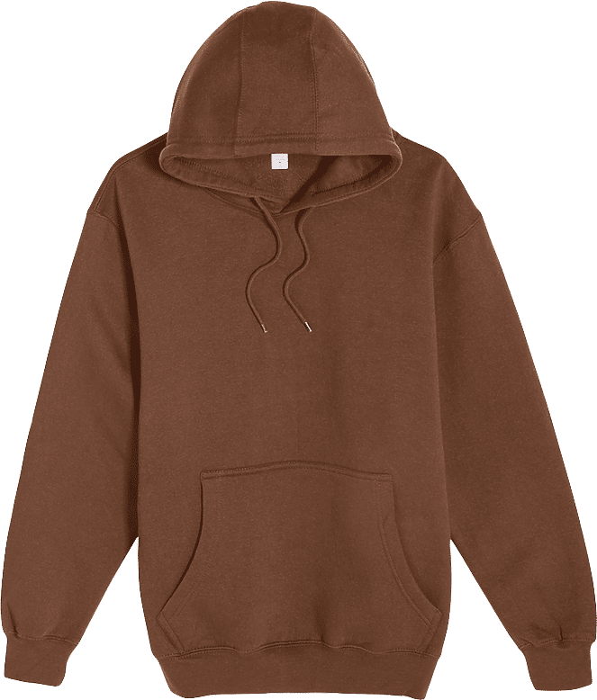 Lane 7 Premium Pullover Hoodie in Chestnut