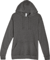 Am image of a Custom Lane 7 French Terry Hoodie in HEATHER CHARCOAL!