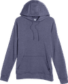 Am image of a Custom Lane 7 French Terry Hoodie in HEATHER DENIM!