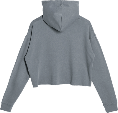 Am image of a Custom Lane 7 Crop Hoodie in Storm!