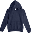 Am image of a Custom Lane 7 Premium Youth Hoodie in Navy Blue!