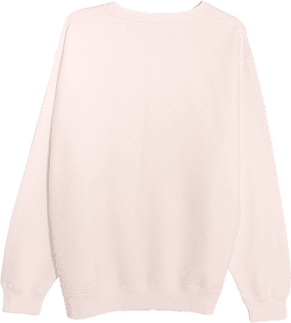 Am image of a Custom Lane 7 Premium Crewneck Sweatshirt in Pale Pink!