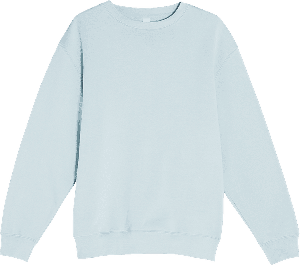 Am image of a Custom Lane 7 Premium Crewneck Sweatshirt in Sea Foam!