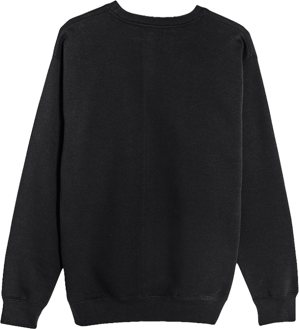 Am image of a Custom Lane 7 Premium Crewneck Sweatshirt in Black!