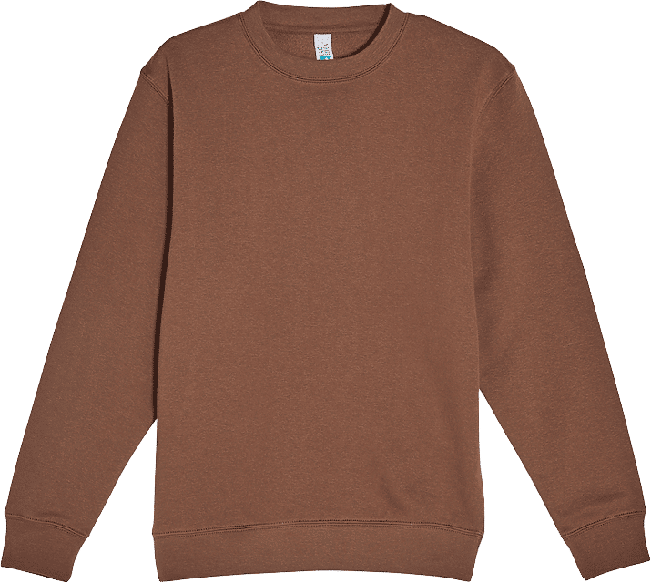 Lane 7 Premium Crewneck Sweatshirt in Chestnut