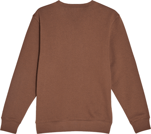Am image of a Custom Lane 7 Premium Crewneck Sweatshirt in Chestnut!