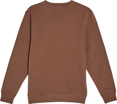 Am image of a Custom Lane 7 Premium Crewneck Sweatshirt in Chestnut!