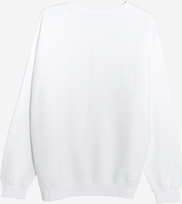 Am image of a Custom Lane 7 Premium Crewneck Sweatshirt in White!