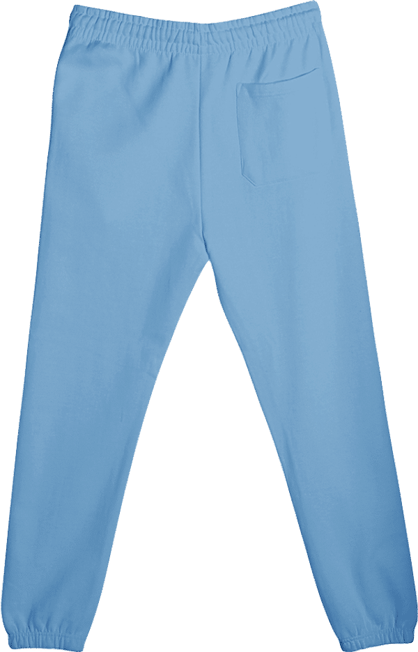 Am image of a Custom Lane 7 Urban Sweatpants in Pebble Blue!