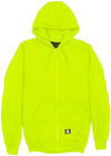 An image of a Custom Berne Mens Heritage Thermal Lined Full Zip Hooded Sweatshirt in Yellow!