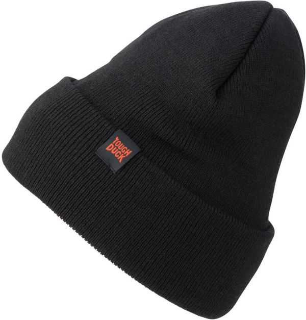 Am image of a Custom Tough Duck FX 40 Thinsulate™ Toque in Black!