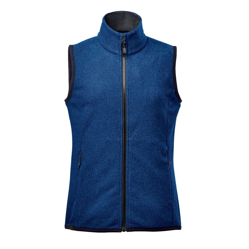 Stormtech Womens Novarra Vest in Classic Blue Stripe