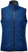Am image of a Custom Stormtech Womens Novarra Vest in Classic Blue Stripe!