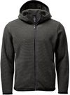 Am image of a Custom Stormtech Mens Medusa Fleece Hoody in Charcoal Stripe!