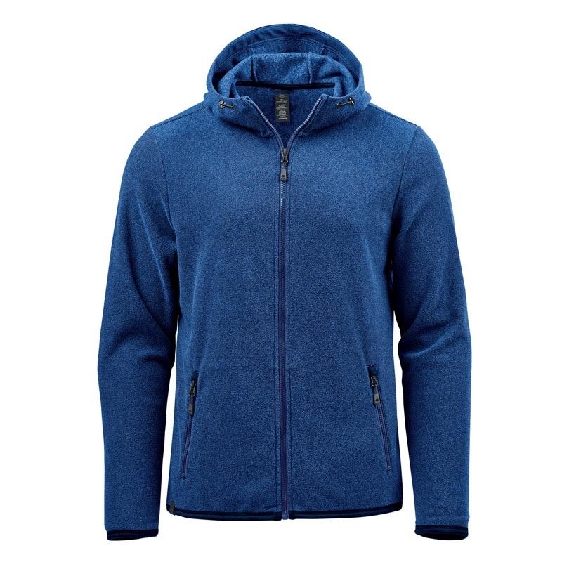 Stormtech Mens Novarra Full Zip Hoody in Classic Blue Stripe