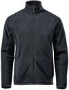 Am image of a Custom Stormtech Mens Montauk Fleece Jacket in Black!