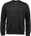 Am image of a Custom Stormtech Mens Yukon Crew Pullover in Black!