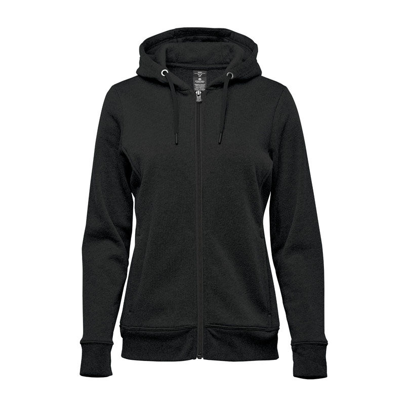 Stormtech Womens Monashee Fleece Full Zip Hoody in Black
