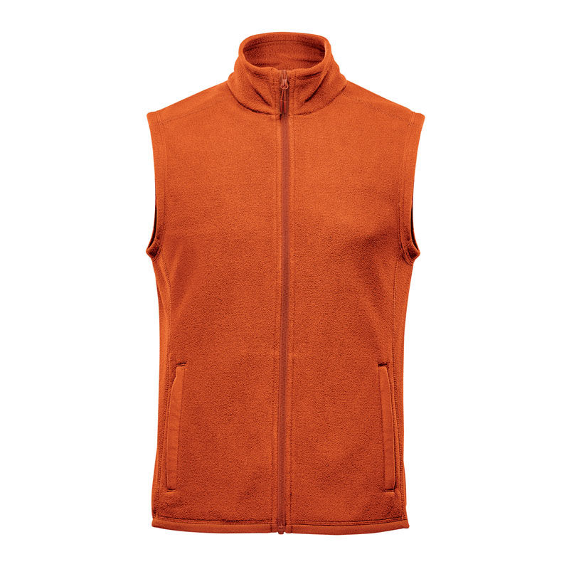Stormtech Mens Montauk Fleece Vest in Rust
