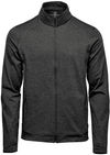 Am image of a Custom Stormtech Mens Treeline Performance Jacket in Black Heather!