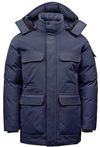 Am image of a Custom Stormtech Mens Denali Parka in Midnight!