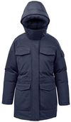 Am image of a Custom Stormtech Womens Denali Parka in Midnight!