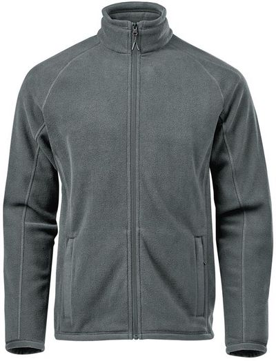 Am image of a Custom Stormtech Mens Montauk Fleece Jacket in Granite!