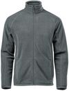 Am image of a Custom Stormtech Mens Montauk Fleece Jacket in Granite!