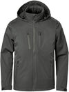 Am image of a Custom Stormtech Mens Scirocco Lightweight Shell in Granite!