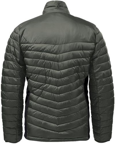 Am image of a Custom Stormtech Mens Montserrat Thermal Jacket in Spruce/Mallard!
