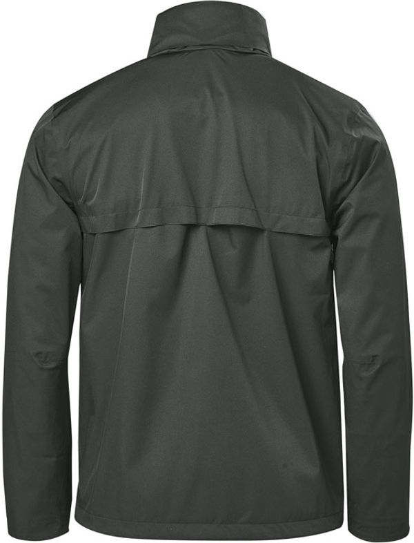 Am image of a Custom Stormtech Mens Scirocco Lightweight Shell in Granite!