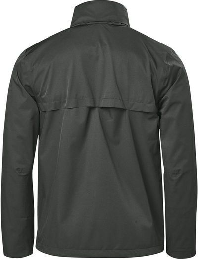 Am image of a Custom Stormtech Mens Scirocco Lightweight Shell in Granite!