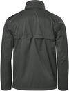 Am image of a Custom Stormtech Mens Scirocco Lightweight Shell in Granite!