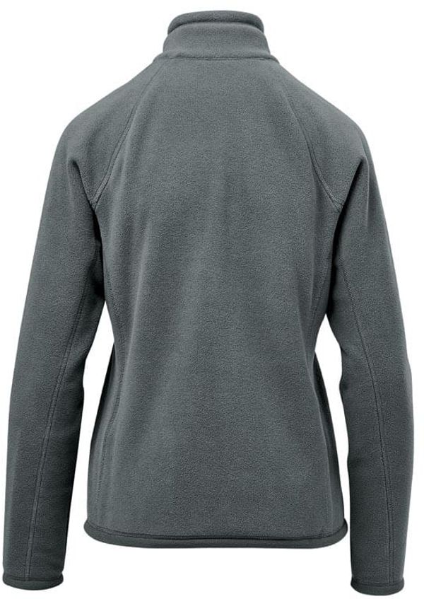 Am image of a Custom Stormtech Womens Montauk Fleece Jacket in Granite!