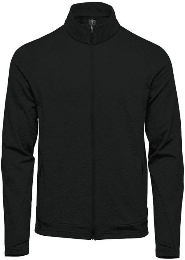 Am image of a Custom Stormtech Mens Treeline Performance Jacket in Black!