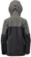 Am image of a Custom Stormtech Mens Vertex Stormshell in Granite/Black!
