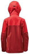 Am image of a Custom Stormtech Mens Vertex Stormshell in Red/Crimson!