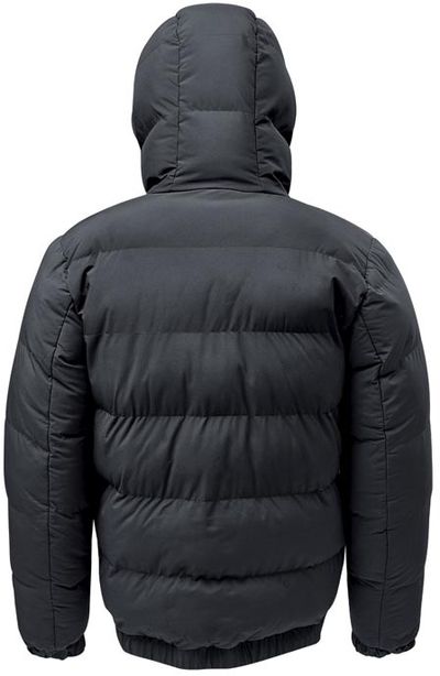 Am image of a Custom Stormtech Mens Explorer Thermal Jacket in Black!