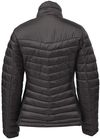 Am image of a Custom Stormtech Womens Montserrat Thermal Jacket in Black/Granite!