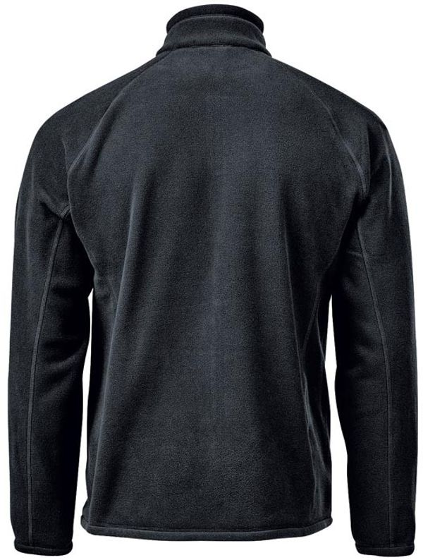 Am image of a Custom Stormtech Mens Montauk Fleece Jacket in Black!
