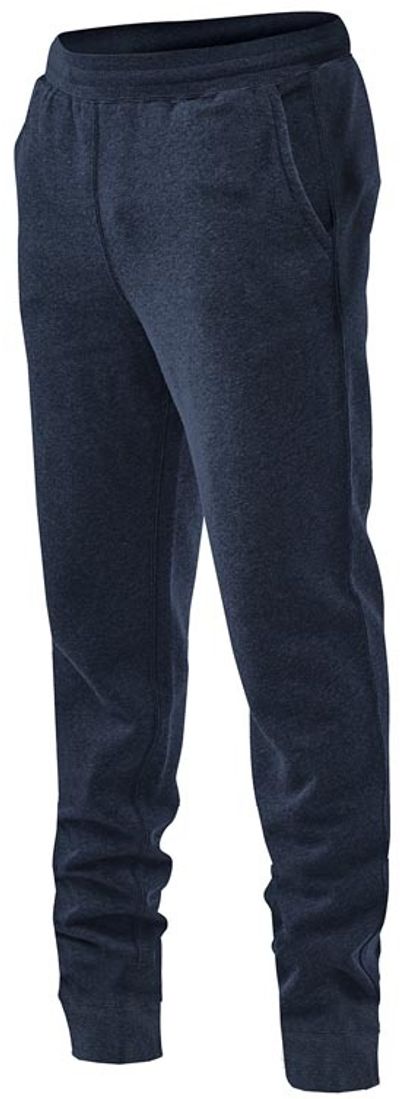 Am image of a Custom Stormtech Mens Monashee Fleece Jogger in Navy!