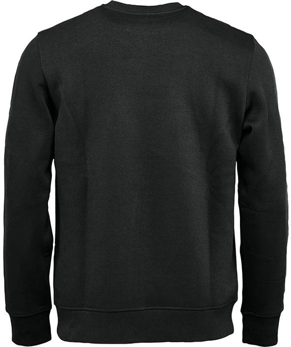 Am image of a Custom Stormtech Mens Yukon Crew Pullover in Black!