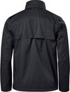 Am image of a Custom Stormtech Mens Scirocco Lightweight Shell in Black!