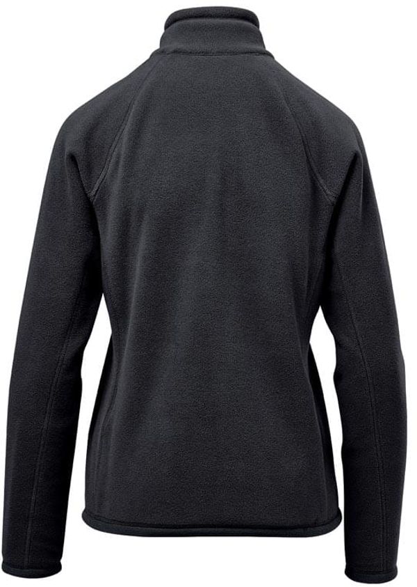 Am image of a Custom Stormtech Womens Montauk Fleece Jacket in Black!