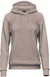 Am image of a Custom Stormtech Womens Monashee Fleece Pullover Hoody in Taupe!