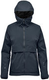 Am image of a Custom Stormtech Womens Artimus Technical Shell in Navy!