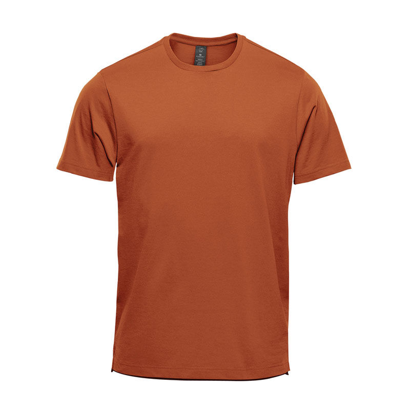 Stormtech Men's Equinox Short Sleeve Tee in Rust Heather